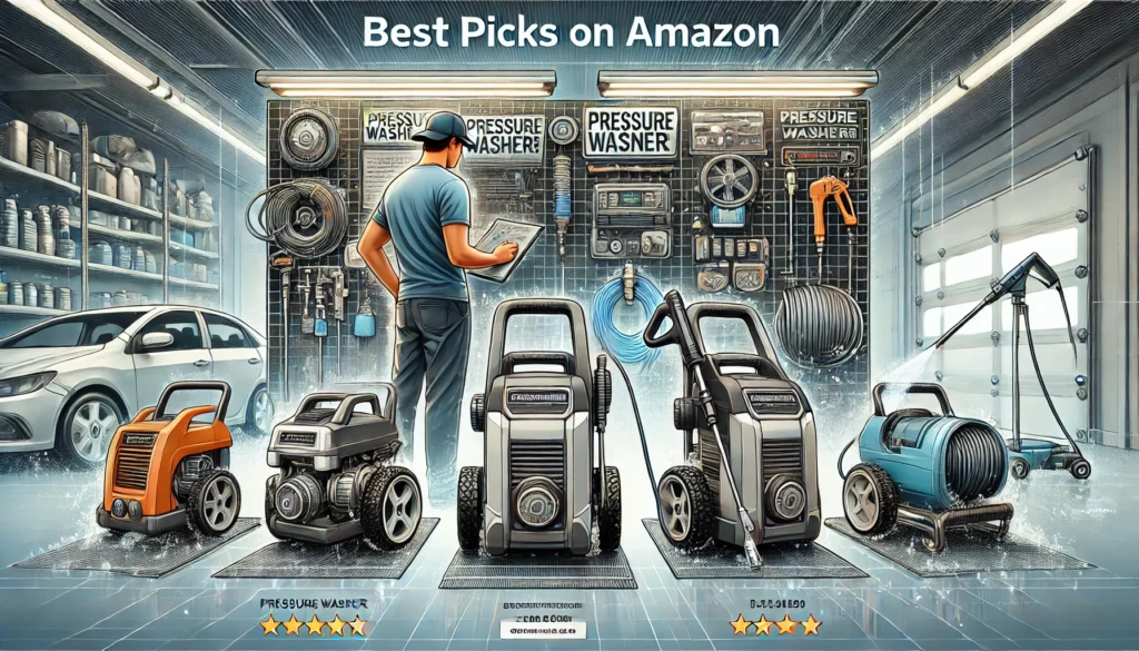 Top Pressure Washers for Auto Detailing Business: Best Picks on Amazon